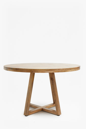 Round Wooden Dining Table
