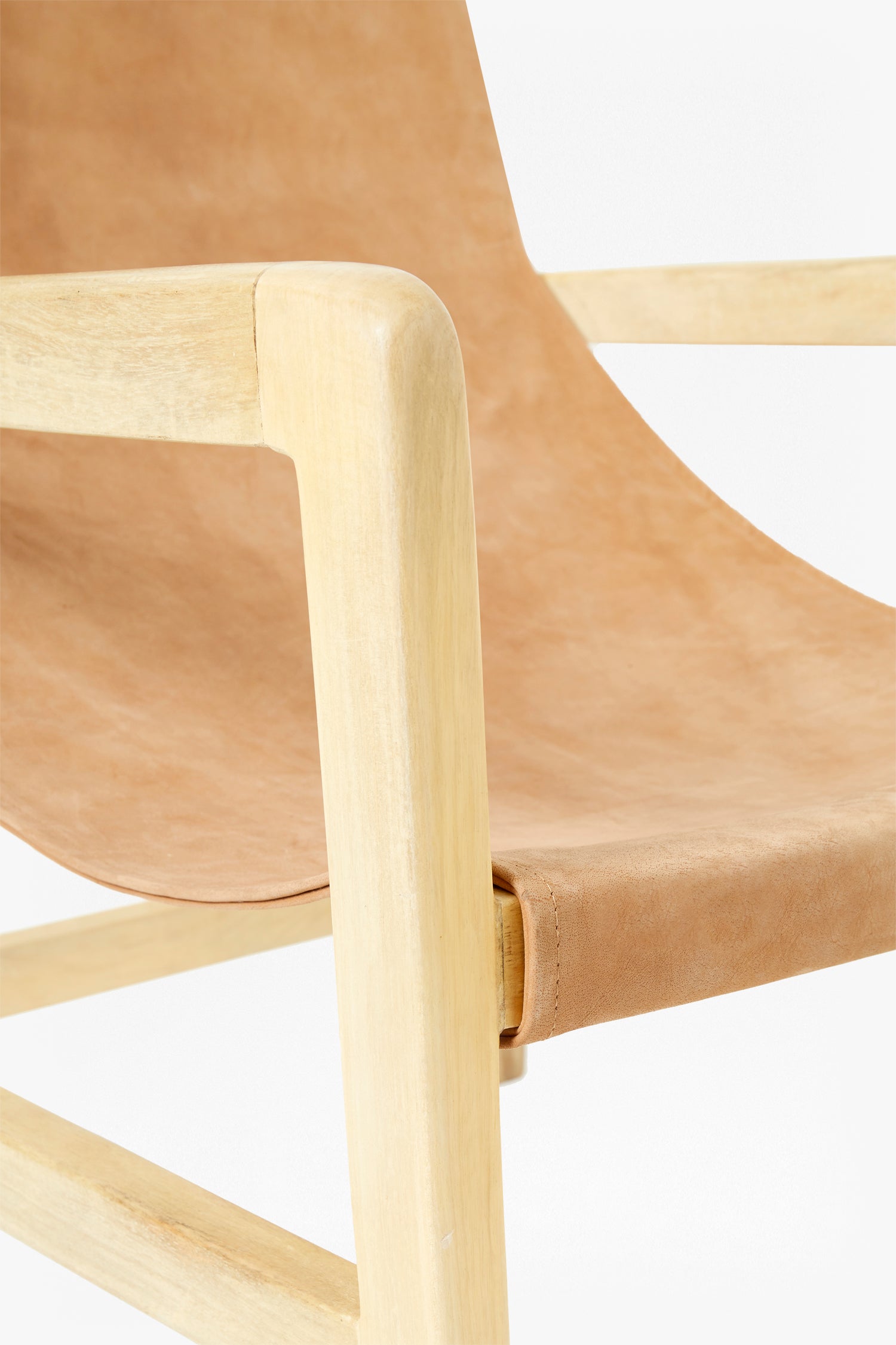 elba tan leather chair tan