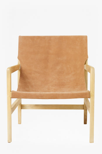 Elba Tan Leather Chair