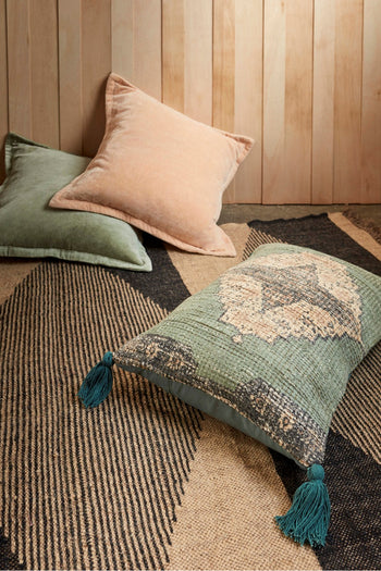 Neptune Tasselled Cushion