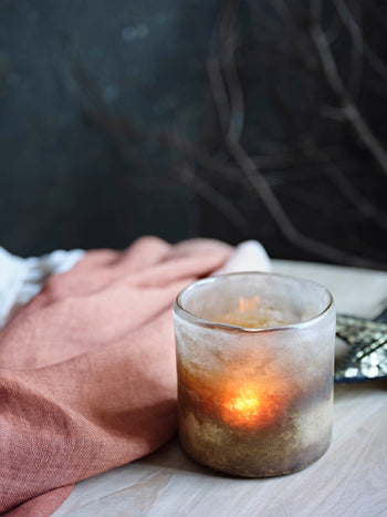 Luxe Glass Tealight Holder