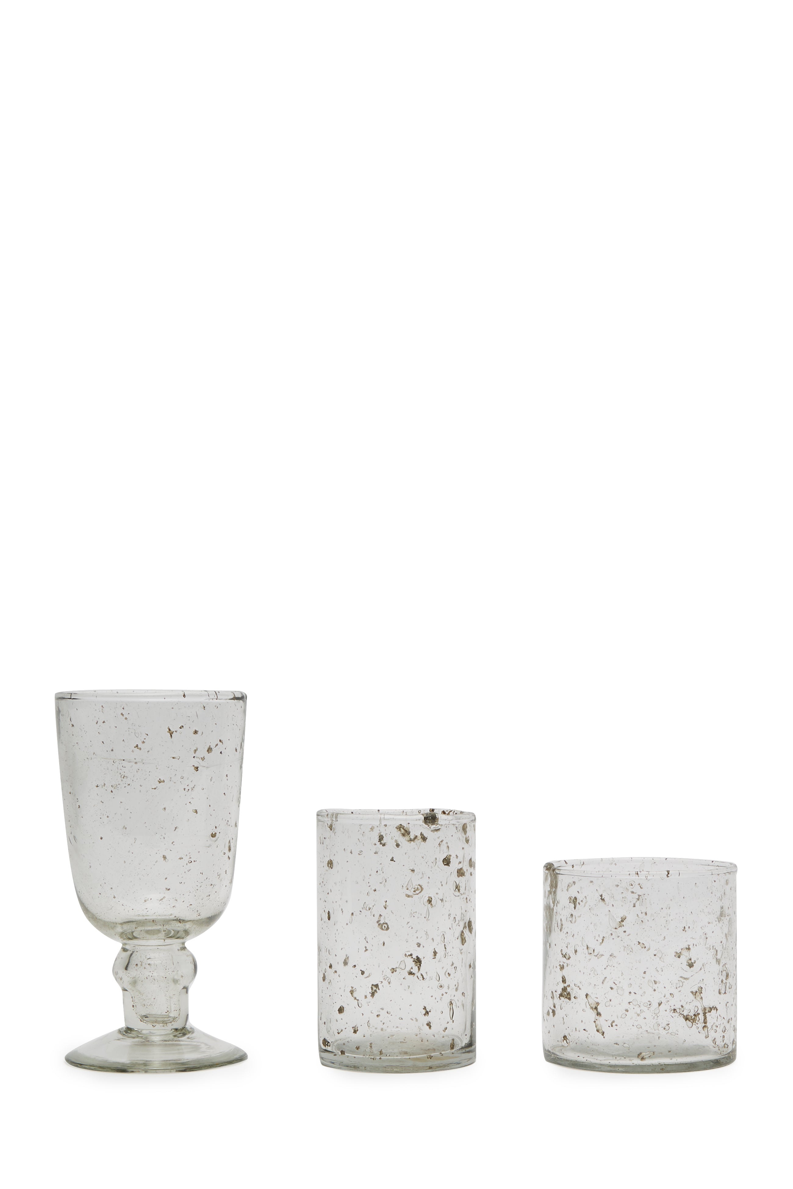 Luxe Recycled Medium Glass