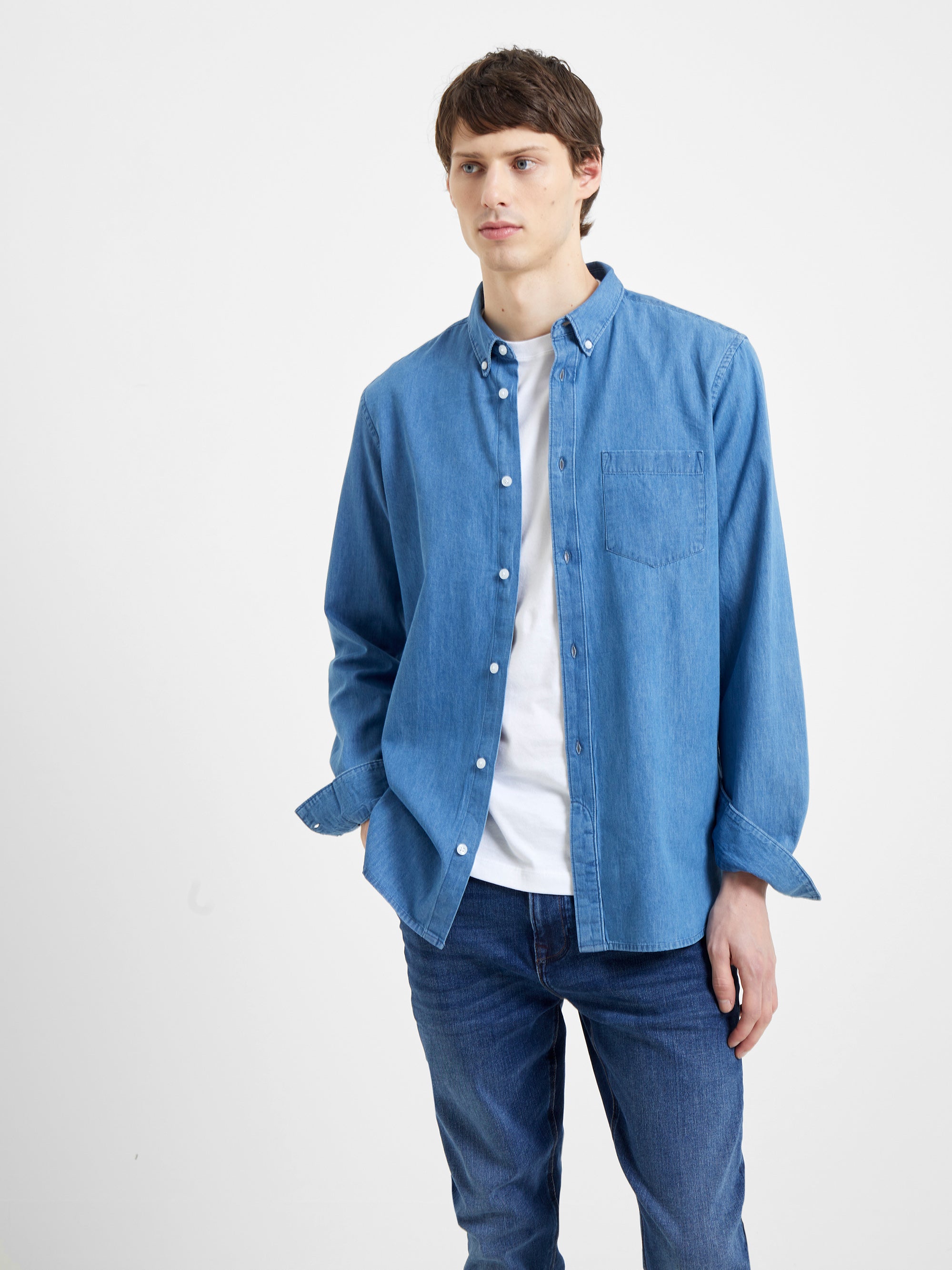 French connection denim shirt 2025