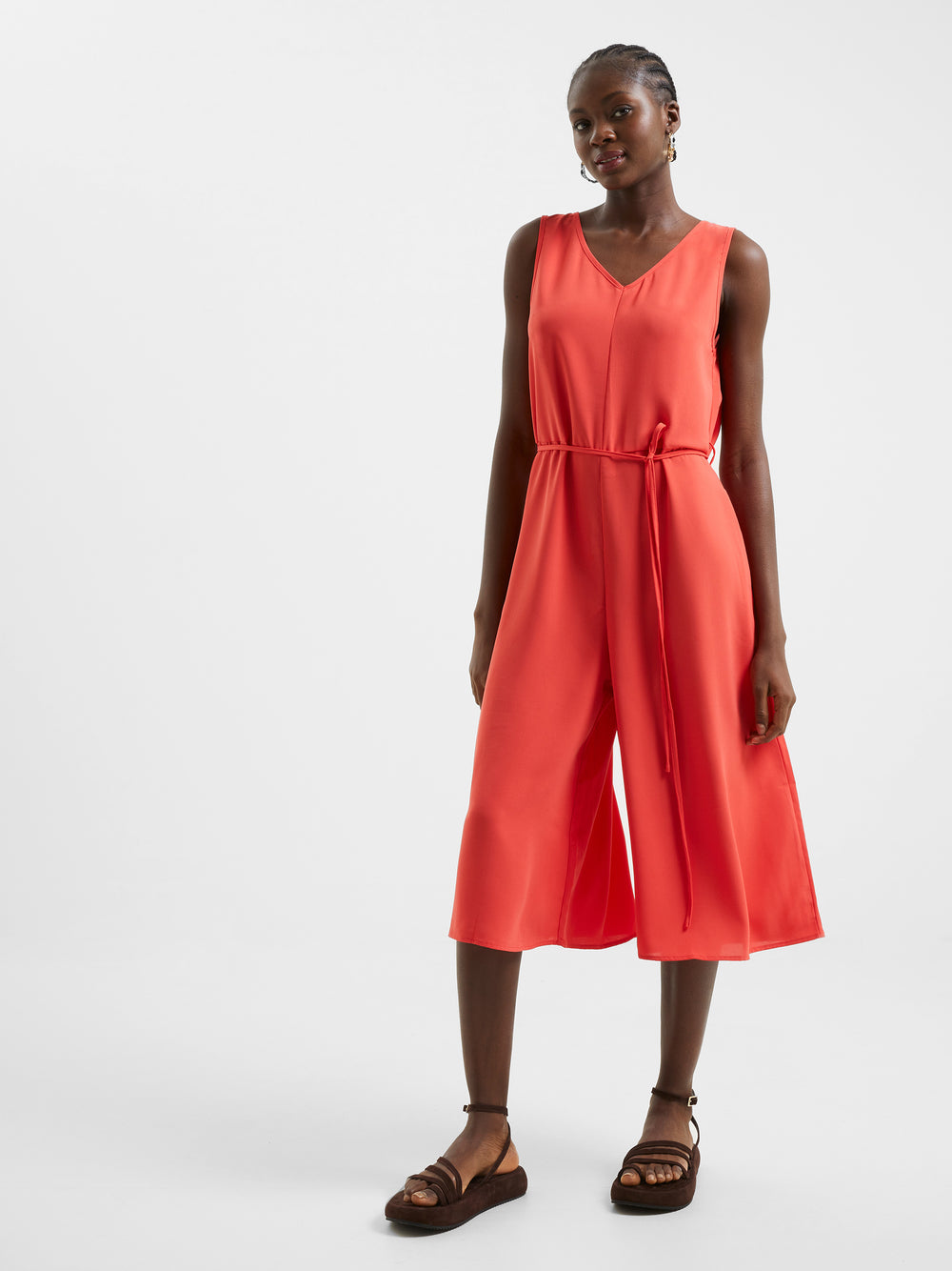 Culotte Jumpsuit Flame Red