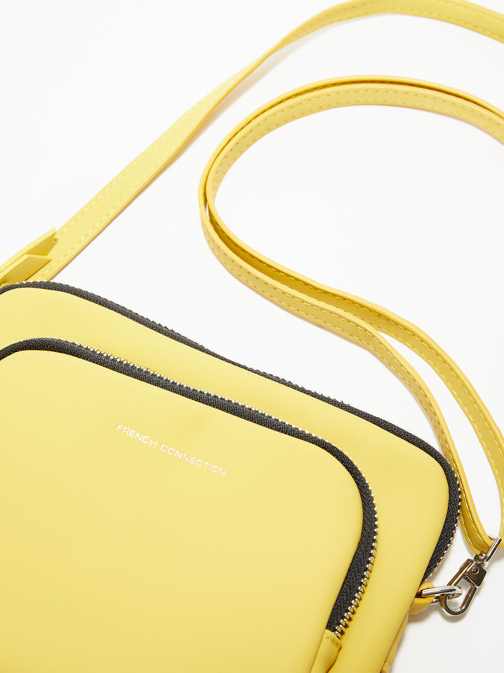 Charlotte Soft Recycled Shoulder Bag Light Moss French Connection UK