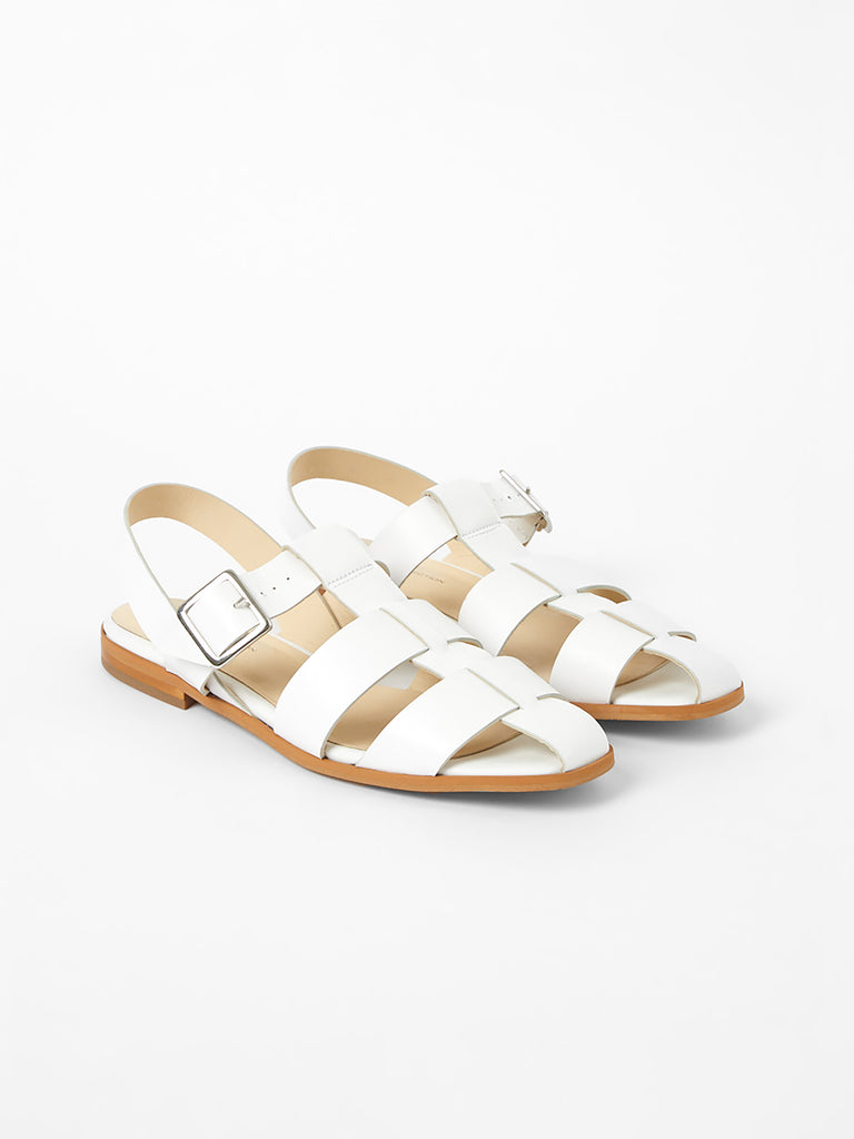 Cos white sandals clearance
