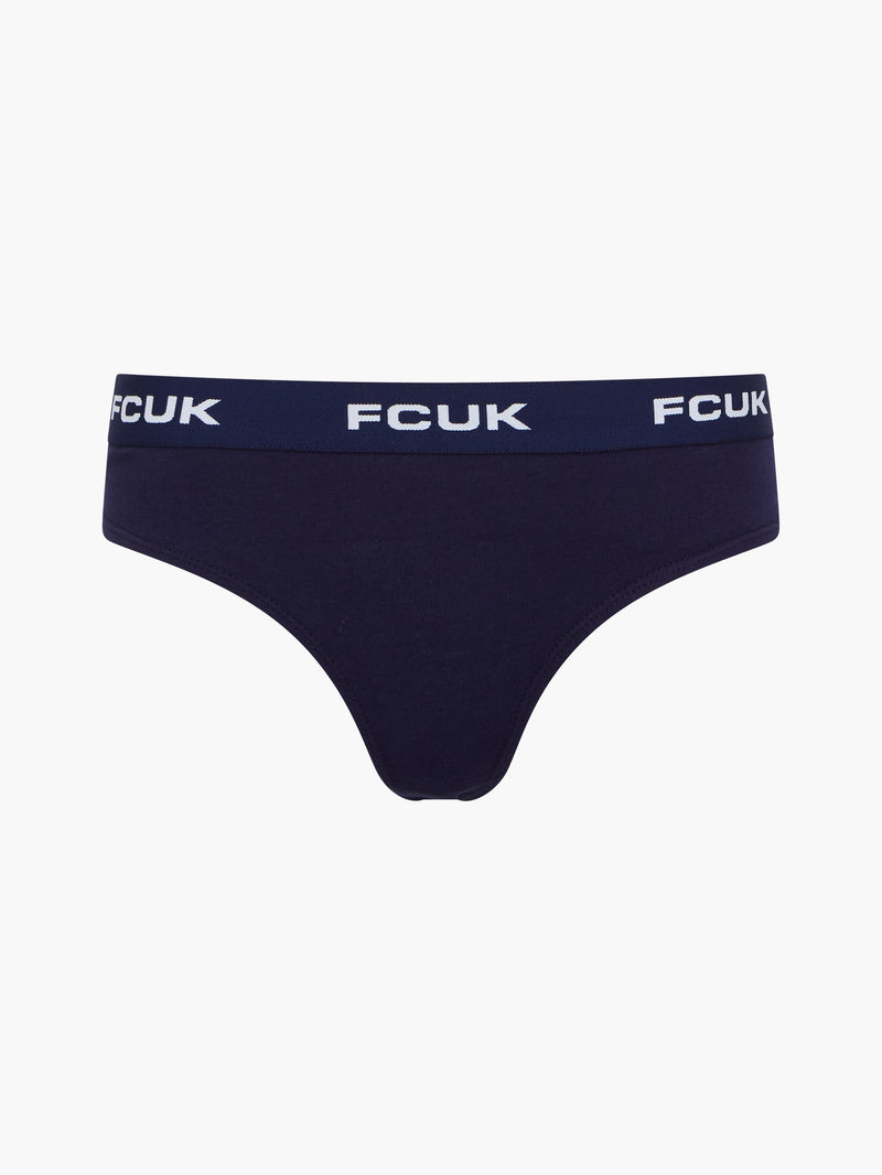 3 Pack FCUK Logo Thongs