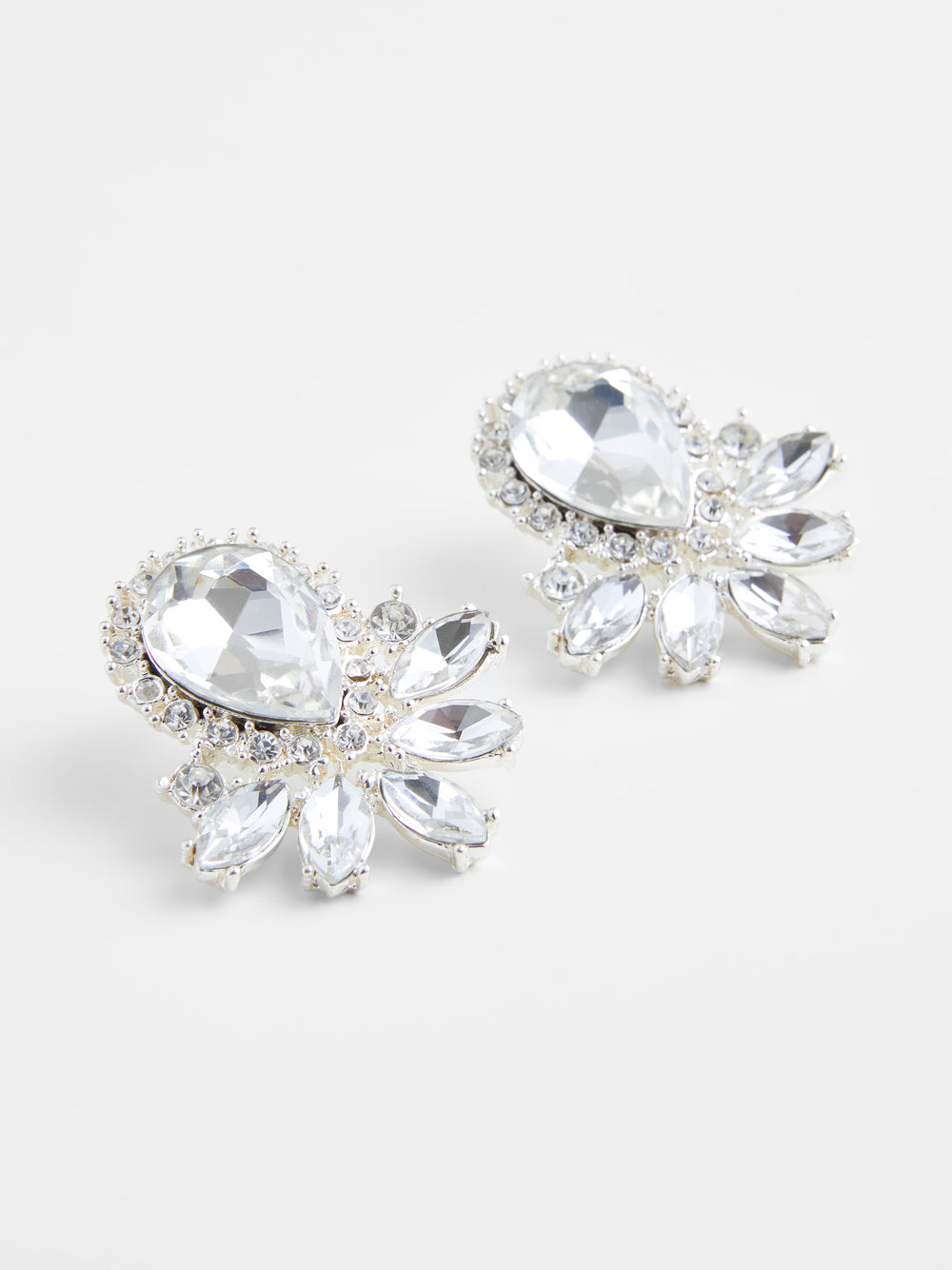 Glamorous Large Statement Diamante Rhinestone Snake Stud Earrings – Fatisha  Boutique