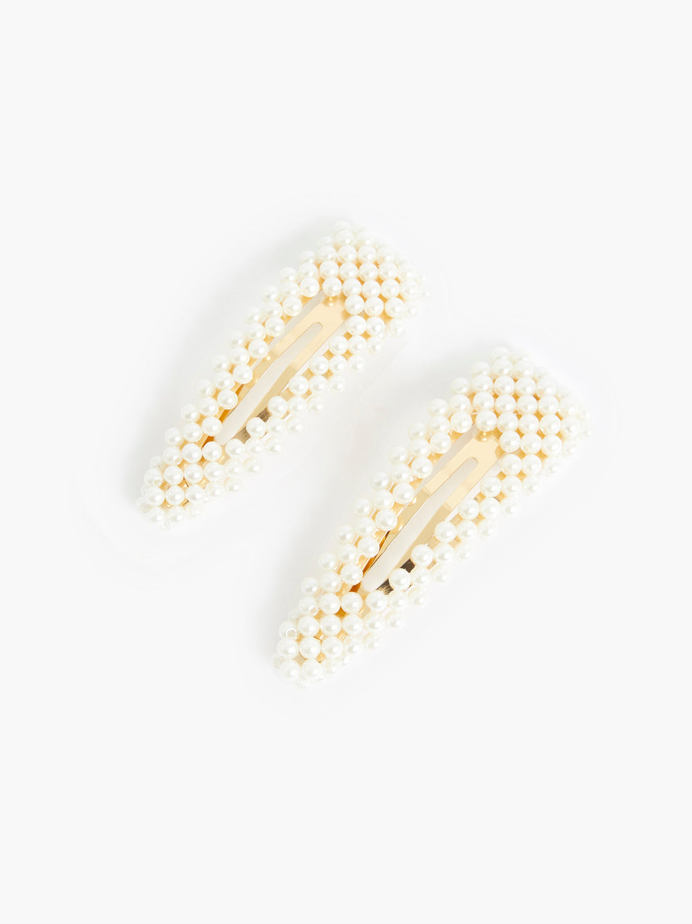 Faux Pearl Hair Clip (Set of 2) Pearl French Connection UK