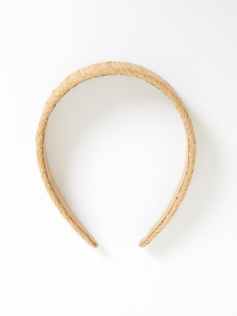 Basket Weave Headband Natural | French Connection UK