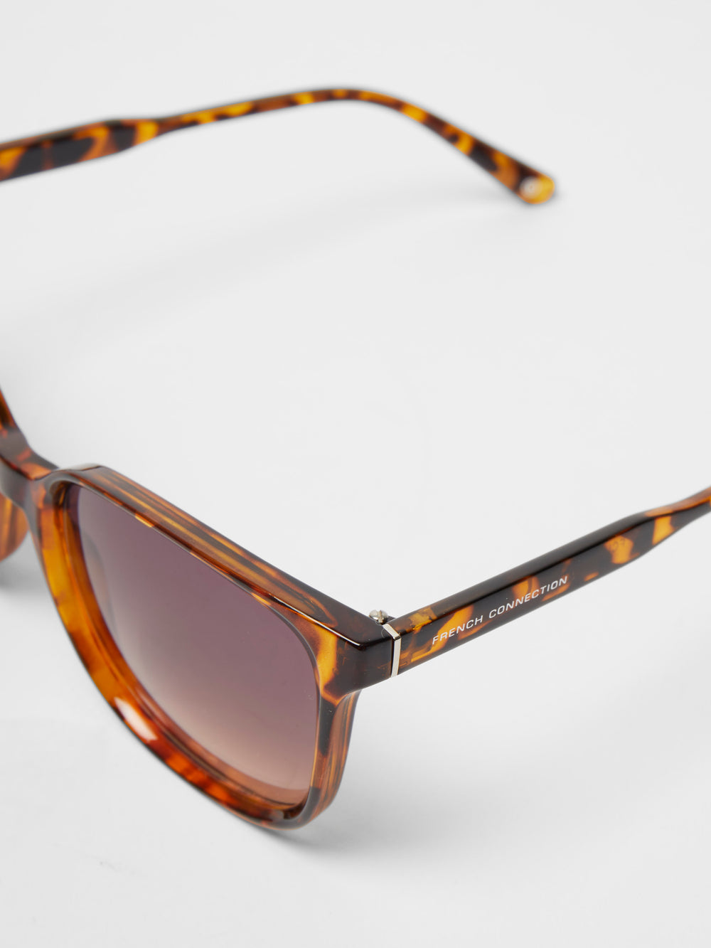 Modern Cat Eye Sunglasses Classic Tort | French Connection UK