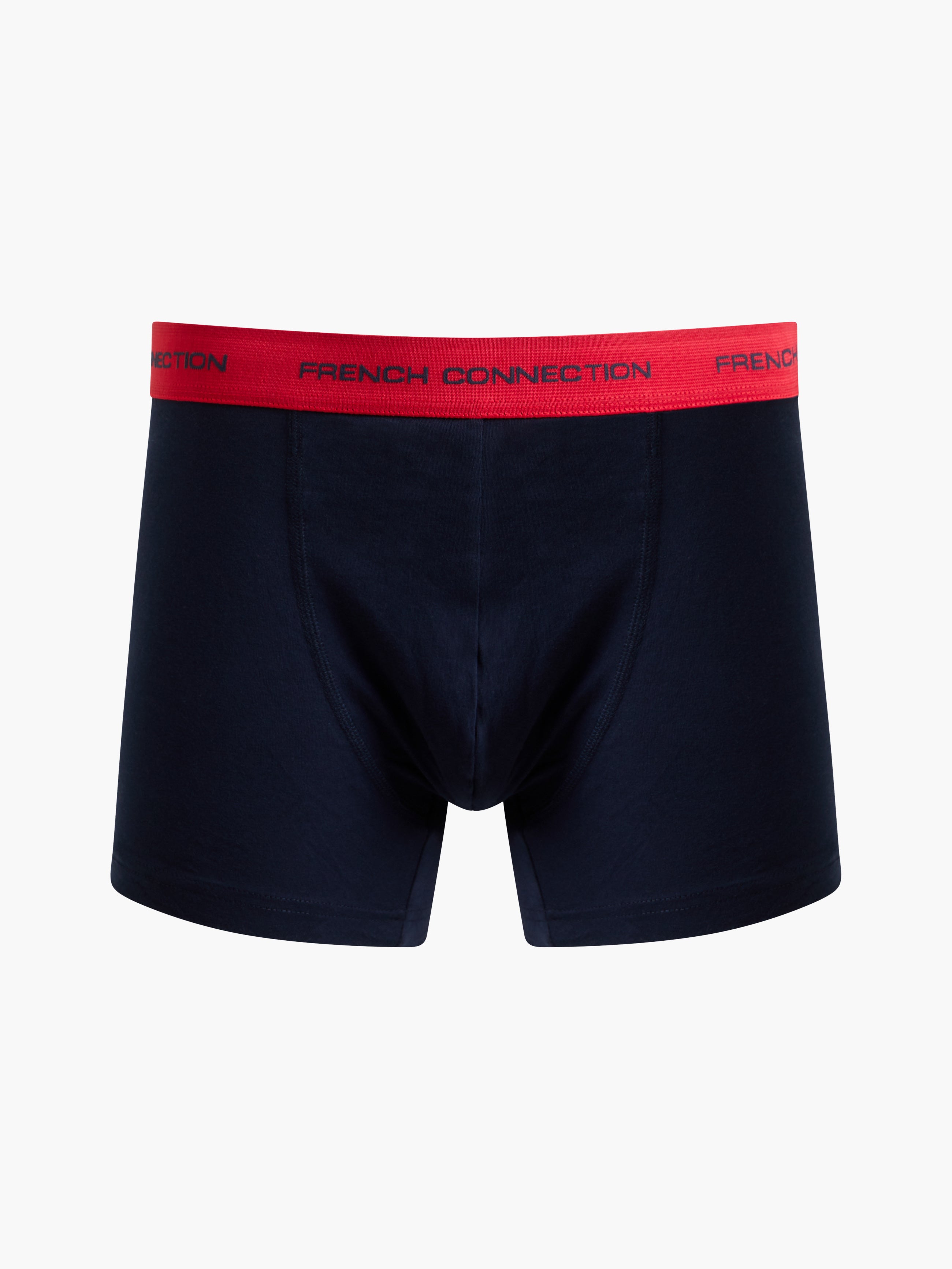 3 Pack Fc Boxer White/Red/Navy | French Connection UK
